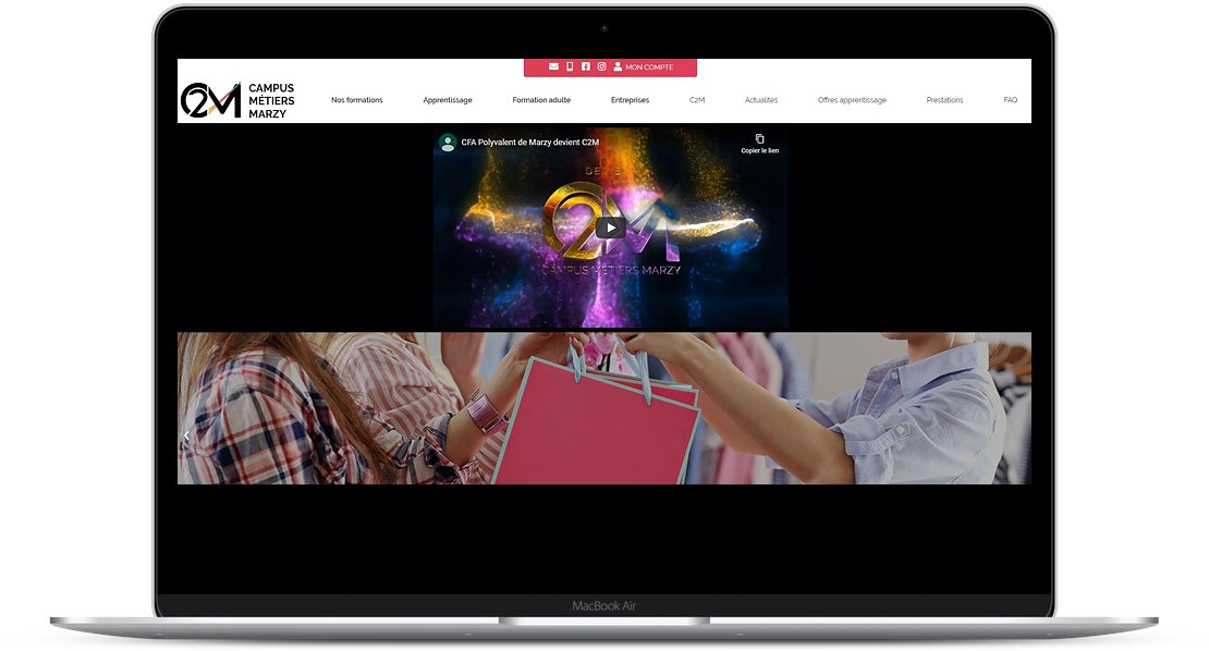 itiConseil's tweet photo. 💻 Retrouvez une des dernières réalisations de l'agence : le nouveau site internet du CFA polyvalent de Marzy qui devient C2M Campusmétiersmarzy. 😃
Nous avons également réalisé leur plaquette.
➡️ https://t.co/OjHlox3KUD

#AgenceIticonseil #Communication #Marketing https://t.co/qIZAvVbkhs