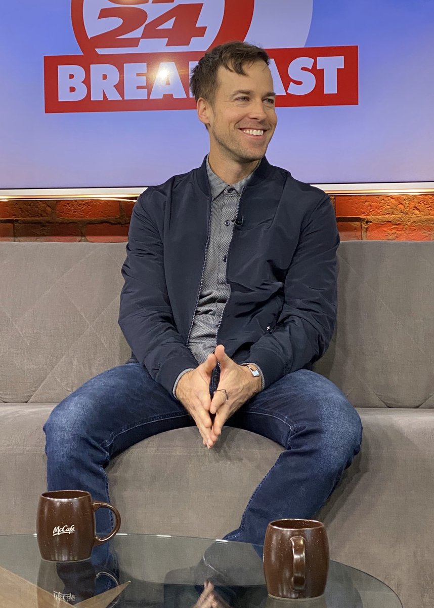 Very excited to welcome <a href="/lukemcmaster/">Luke McMaster</a> into the newsroom this morning to tell us all about his latest album “Songs of Smokey” releasing today! The album pays tribute to the artistry that made #SmokeyRobinson a soul legend. 🔥📀🎶