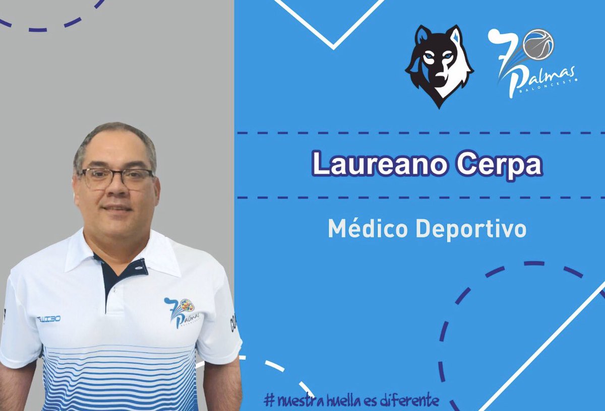 cb7palmas's tweet photo. Presentación de nuestro staff.
3️⃣0️⃣ Laureano Zerpa Alemán
📋 MÉDICO DEPORTIVO
🐺🏀🐺
#lobos
#CB7P
#BaloncestoInclusivo
#BaloncestoFE https://t.co/PGHLSVMNBj