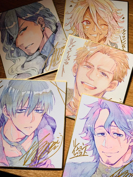 ネームの合間にちまちま描き続けているので、プレゼント企画宜しくお願いします☺️
水彩難しい…けど…楽しい…… 