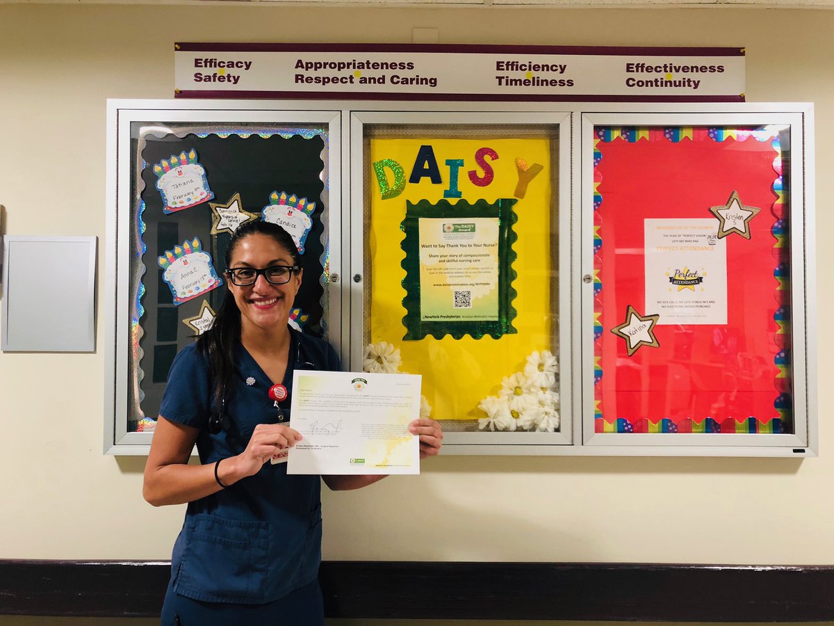 But wait there’s more!! Congrats to Kristen M., RN who received a Daisy Nomination from her peer! Awesome job! #stepdownsteppingup <a href="/ErnestoPMir/">Ernesto Perez-Mir</a> <a href="/AshleyMattia3/">Ashley Mattia</a> <a href="/NypbmhSd/">NYPBMH_SD</a> <a href="/NurseNatalie_/">NurseNatalie</a> <a href="/NypbmhD/">NYPBMH_DAISY</a>