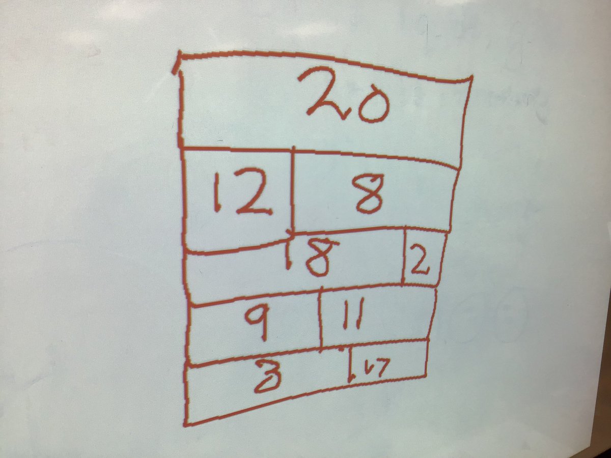 HCDSB_StFrancis's tweet image. Making 20 in Mrs. Brunato’s class. Amazing example of parts-whole thinking! ⁦@HCDSB⁩ ⁦@MrsSzwedV⁩ @dduff77