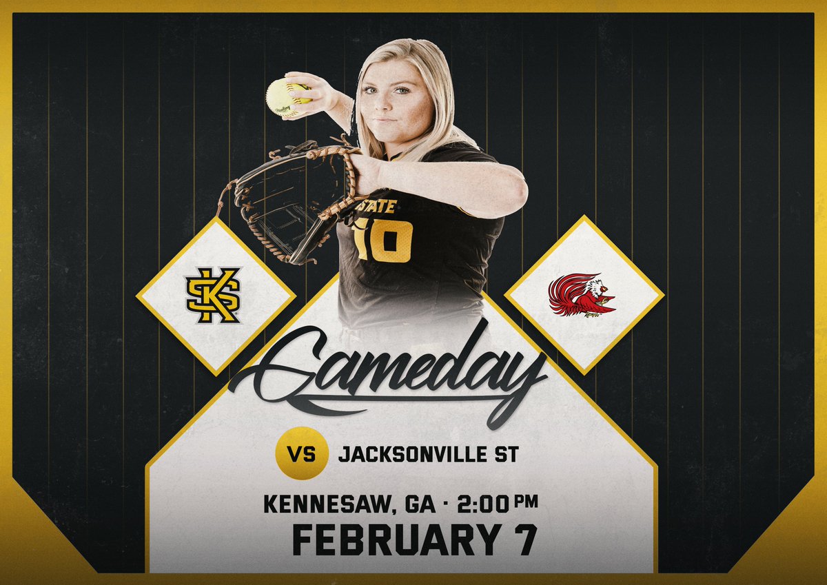 KSUOwlsSB's tweet photo. It's HERE ❕

We begin the Phyllis Rafter Memorial Tournament with a doubleheader starting at ✌️!

#OneKS | #OneHeart https://t.co/ODMytrSrg6