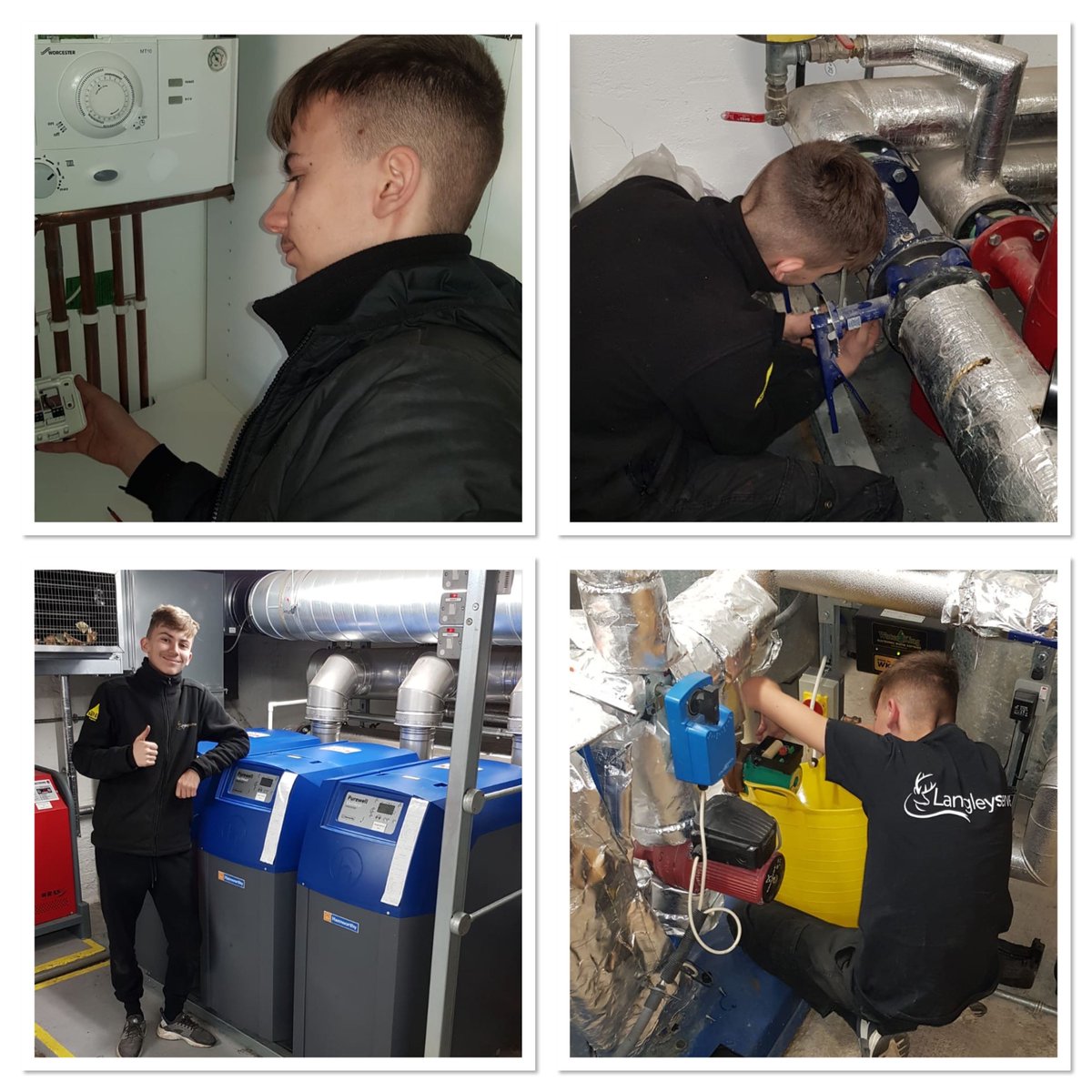 LangleyServe's tweet photo. We're celebrating #nationalapprenticeshipweek2020  
and all things Harry Smith, our #apprentice #engineer who has been a great addition to our team working hard to complete his #NVQlevel3 portfolio in #plumbing and #heating https://t.co/dkxOsMJD8y