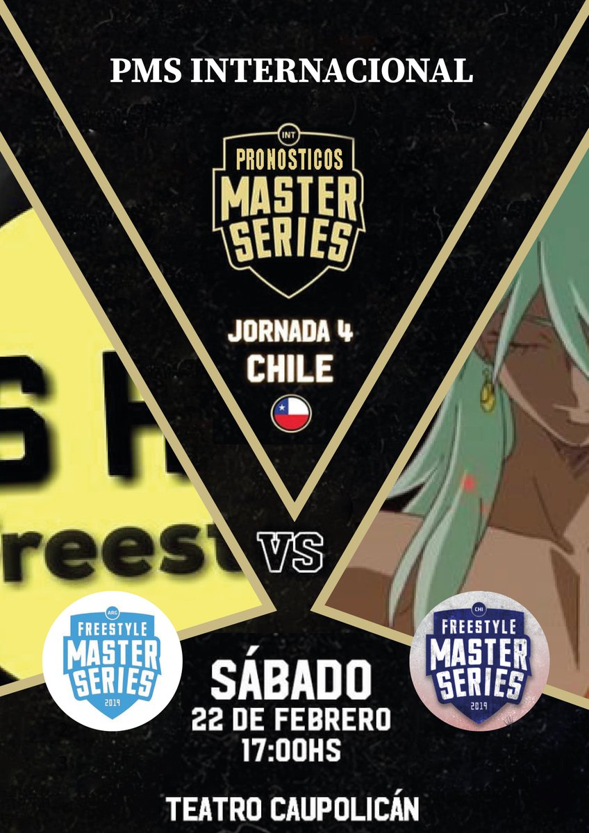 TongoFue's tweet photo. Estos son los enfrentamientos confirmados para la 4ta jornada clasificatoria a la Gran Final de #PMSInternacional son...

@s1k0_ vs @FlyMxxxxK 
@FreestyleReall vs @GXBatallas 
@CharVnzla vs @AVBattles1 
@SHHFreestyle vs @FrasesPunchline 

¿Quiénes clasificarán a la Gran Final? https://t.co/X0giz7m6OI
