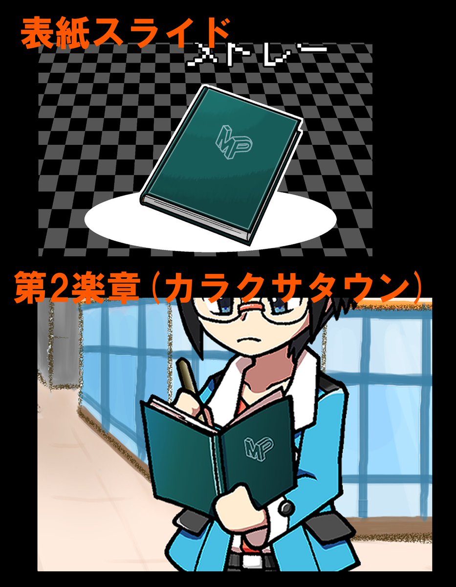 ugomiti's tweet photo. ④(5)
~小ネタ~
・背景の、イッシュワールドマップも美術メンバの自作です(not公式絵)
・おわかりいただけただろうか…(画像)
#mp10th
#えむぴpkmnイラスト紹介 https://t.co/u16TK5FTmp
