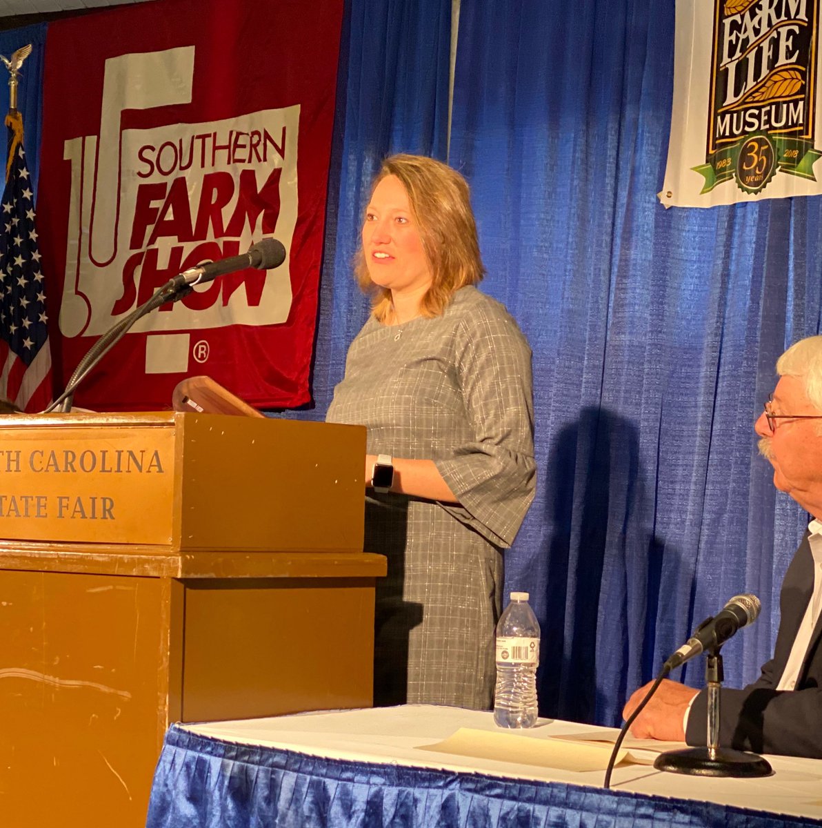 NCFarmBureau's tweet photo. Congratulations to @MichellePace2 of Pace Family Farms, 2020 Innovative Young Farmer of the Year! @NCAgriculture #NCFarmBureau https://t.co/ad5pG6oZ6i