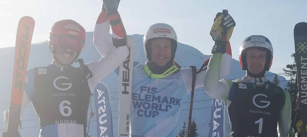 swissskiteam's tweet photo. Zweites Sprint-Rennen von Rjukan: Bastien #Dayer und Amélie #WengerReymond feiern jeweils den Tagessieg & Nicolas #Michel wird Zweiter 🇨🇭🔝 WELL DONE!
#swisstelemark #rjukan #hoppschwiiz https://t.co/fpe79QGiA5