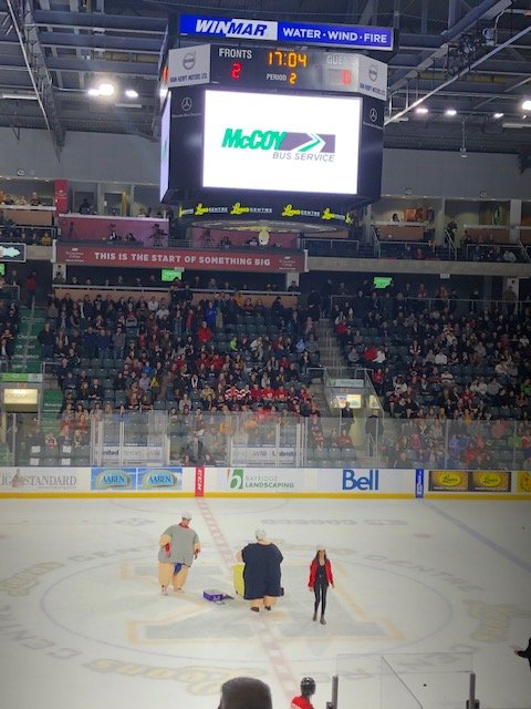 Go_McCoy's tweet photo. Some pictures from the Carr-Harris Cup last night! Congrats to the Gaels!!🏆🥇Proud to be a sponser 🏒🙌🏼 #LeadTheWay #CarrHarrisCup #GoMcCoy https://t.co/IlJ5acGuAS