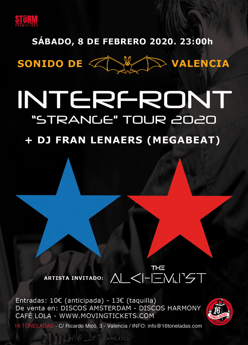 movingtickets's tweet photo. Dosis directa en vena de ese sonido que tanto te alucinaba y lo sigue haciendo: #Interfront + #TheAlchemist + #FranLenaersDJ 8FEB en @16_Toneladas #Valencia 🙌
Entradas 🎫 https://t.co/MwaZYhZoUp 🎫
#sonidodeValencia #electrónica #sonidospook #losdiosesdelaruta https://t.co/K8Gtc3Cy1E