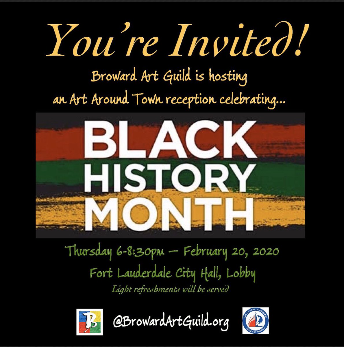 Broward Art Guild tweet media