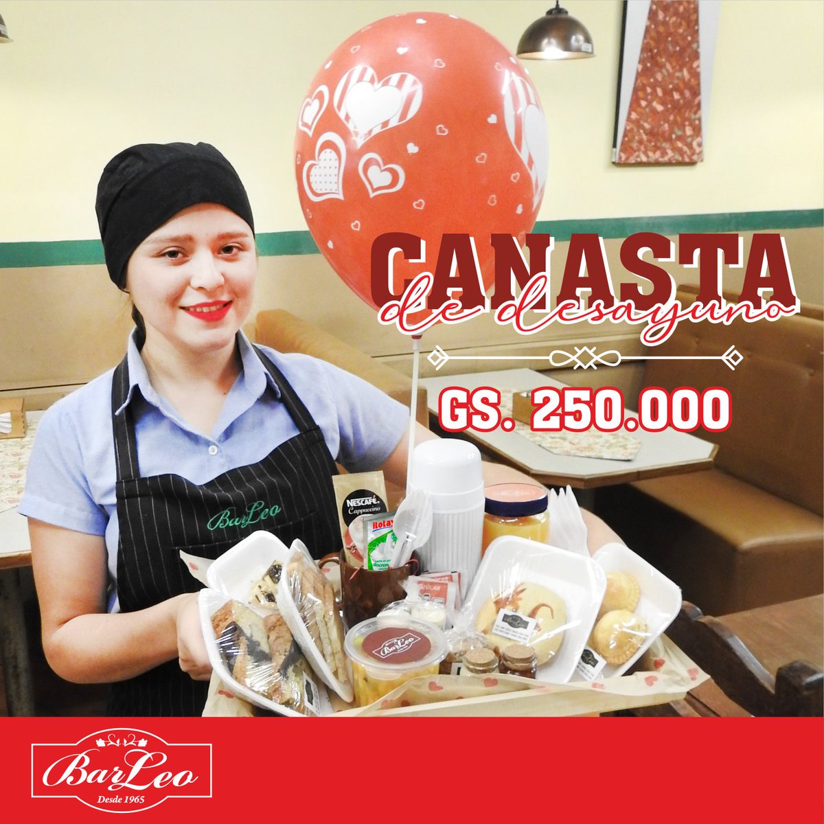 Barleo_py's tweet photo. A quién no le gusta que le lleguen este tipo de detalles a la oficina 😍
- Canasta de Desayuno - Gs. 250.000 -
¡Perfecto para agasajar a esa persona especial! ❣️
.
Realizá tus pedidos en cualquiera de nuestros locales:
📌 Centro 0982323740
📌 Villa Morra 0986894000 https://t.co/Hc48MIjJx5