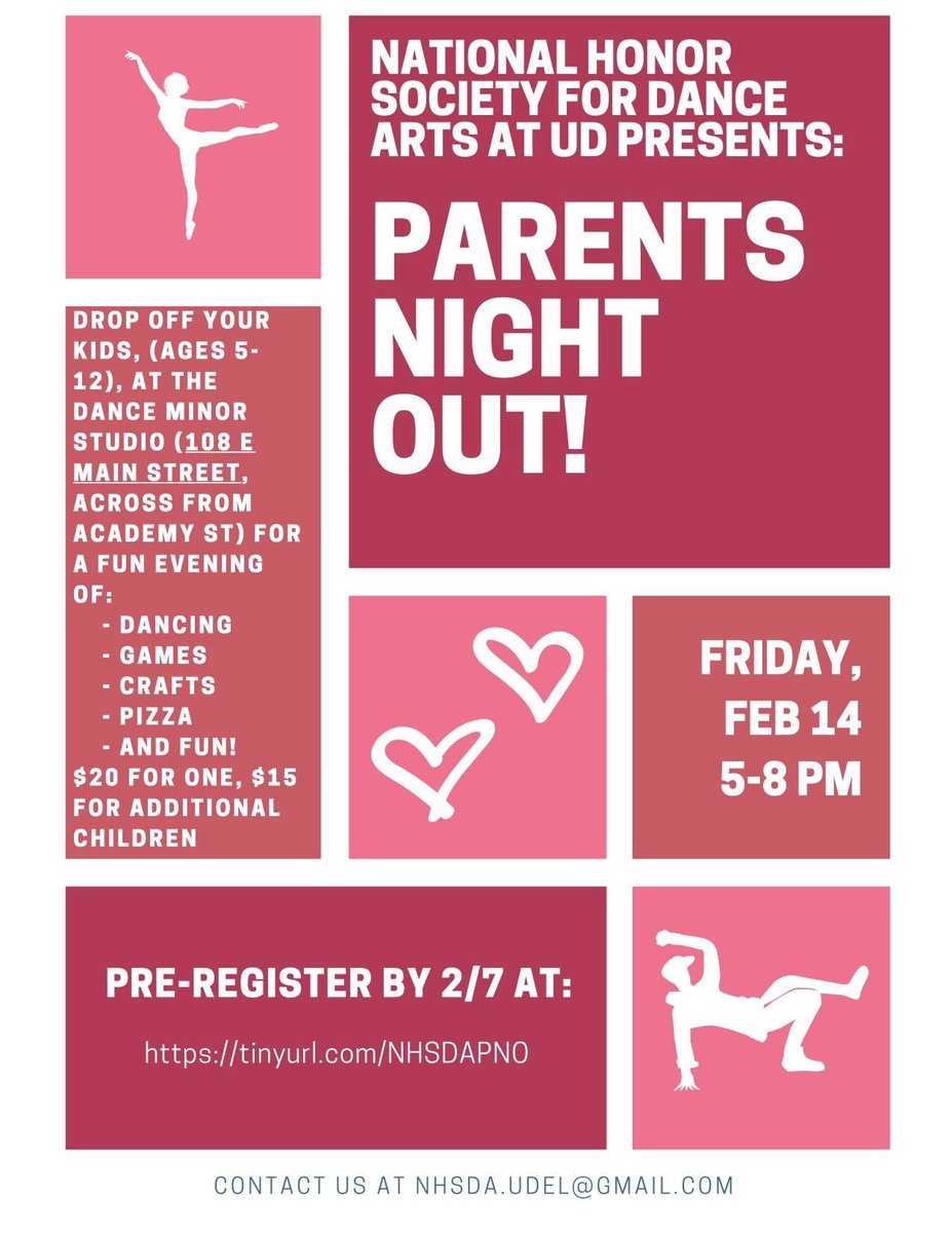 Contact nhsda.udel@gmail.com