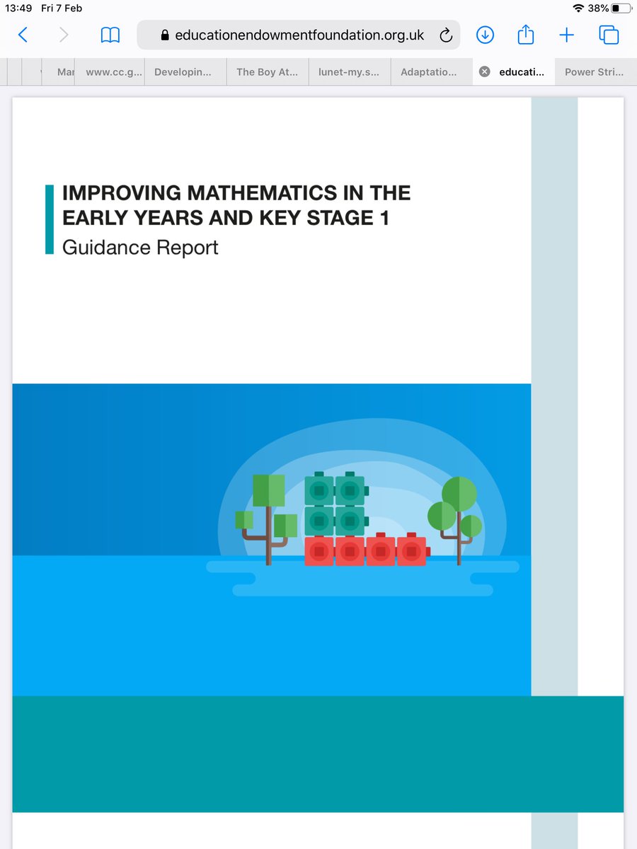 geoffwake1's tweet image. .@BeckyFrancis7 this afternoon at #LondonEd illustrating the work of @EducEndowFoundn in developing guidance reports referring to the IMPROVING MATHEMATICS IN THE EARLY YEARS AND KEY STAGE 1
Guidance Report
educationendowmentfoundation.org.uk/public/files/P…