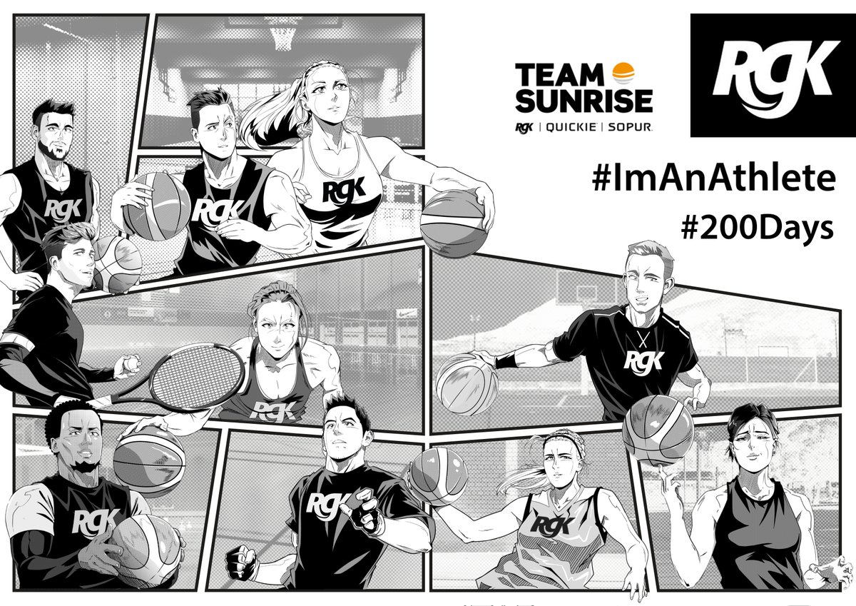 200 days

#ImAnAthlete