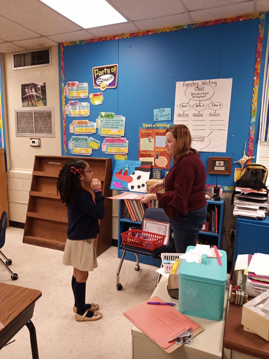 IC_Kirkpatrick's tweet photo. @Everett_A_ @DrFish_ncts @NCTS09 @DebbyBarr1 Mrs. Barr's third graders chose a glyph activity for #forgetivefriday! #ncssbethebest https://t.co/vWfJZP3Zau