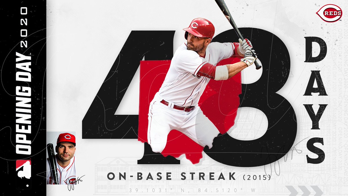 Reds's tweet photo. 4️⃣8️⃣❗

#RedsOpeningDay https://t.co/ocCSaIsifY