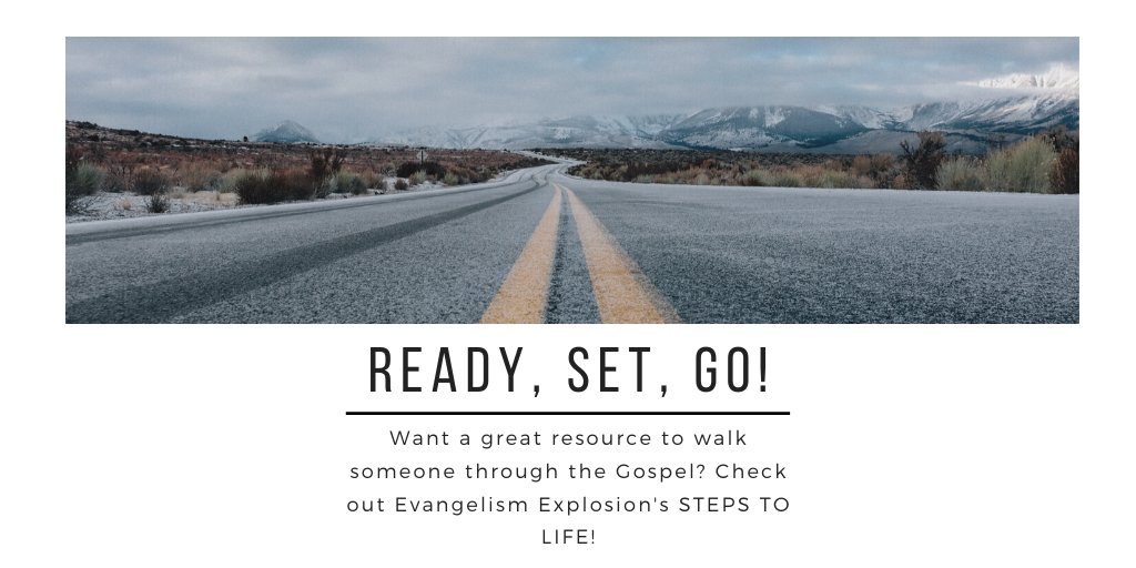 jbsorensen's tweet photo. Who have you been praying for to share #Jesus with? ๐
Want a great resource to walk someone through the #Gospel? Check out @EEvangelism's #StepsToLife at https://t.co/LKnuk1AHGp!
It will help you walk through the Gospel with those closest to you (or those you just meet!). https://t.co/iMCpiC655t