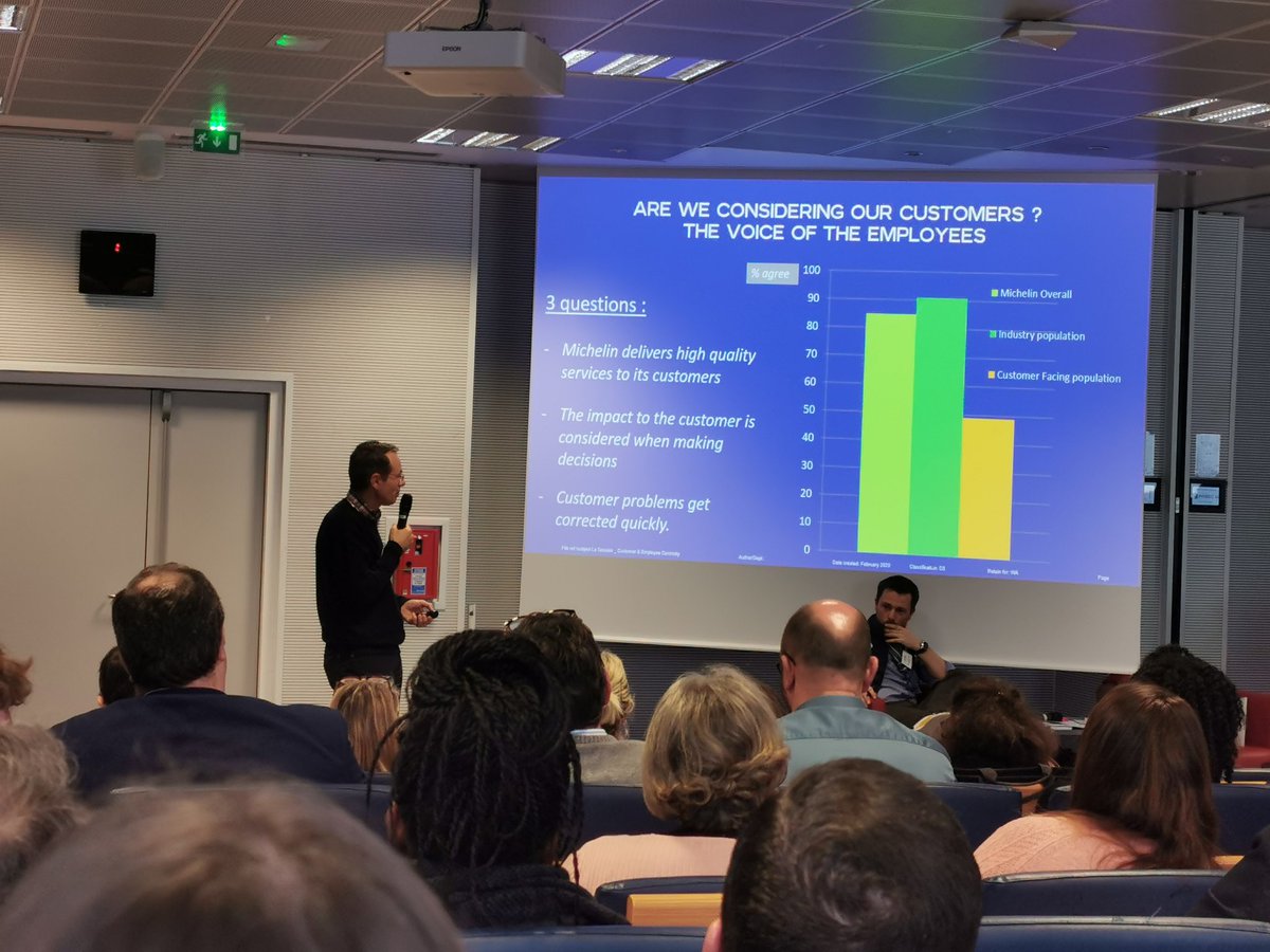 Ba4Chad's tweet photo. "Le client en ligne de mir"
Quel #impact j'ai sur le client ?
Impressionnant, le "gap" entre la #perception entre ceux qui sont en lien avec le client et ceux qui sont loin
La #verticalisation des organisations n'a pas que du bon !
Chez @Michelin Patrice kefalas
@AMARC_asso https://t.co/R09csE0bNl