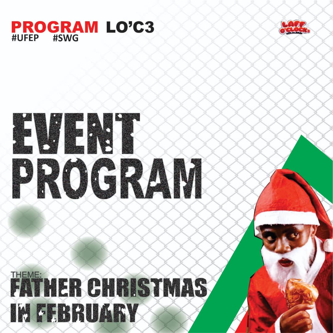 ufep_official's tweet photo. #live in Aaua 
#Loc3
#Fatherchristmasinfebruary
@woli_Arole https://t.co/PZoyS6yvLT