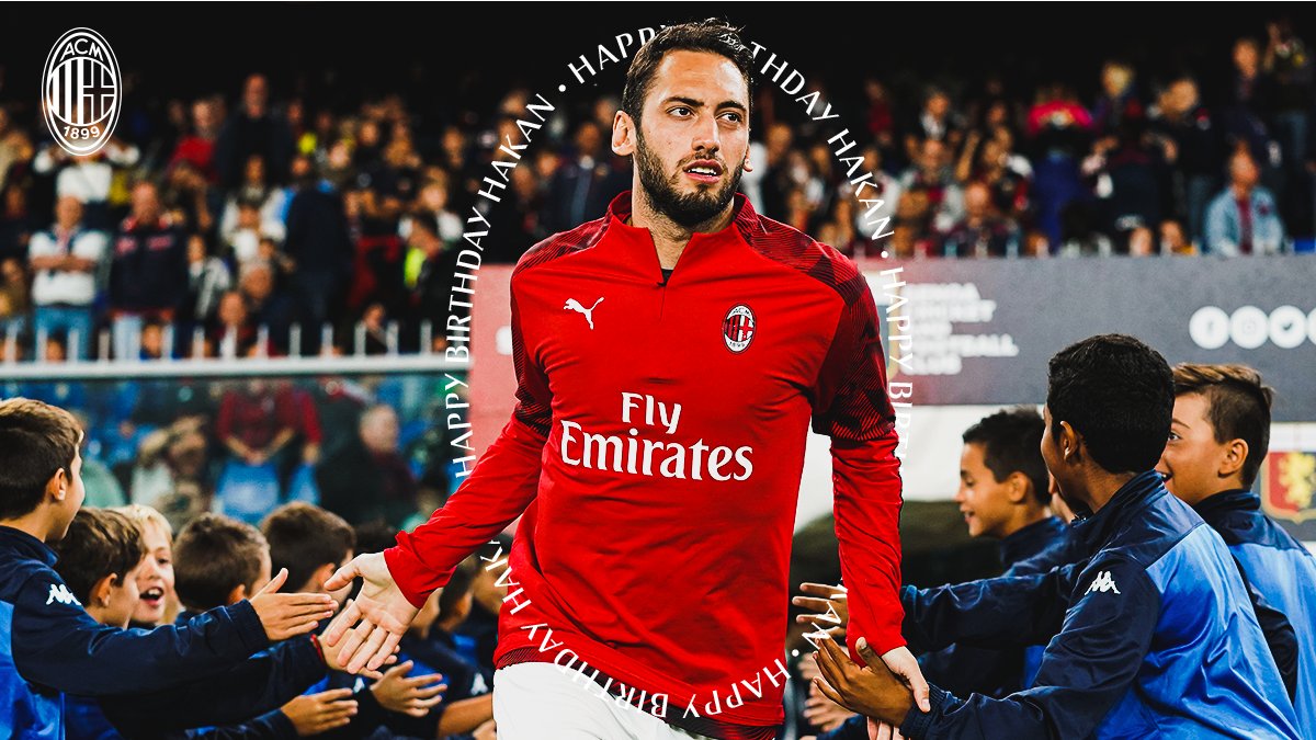 🎉 <a href="/hakanc10/">Hakan Çalhanoğlu</a> celebrates his 26th birthday today 🎈

🎉 Buon compleanno a Çalhanoğlu, che oggi compie 26 anni: tanti auguri Hakan! 🎈

#SempreMilan