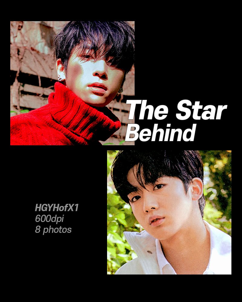 HGYHofX1's tweet photo. THE STAR Behind HQ scan images 
https://t.co/r29VPJXyQb https://t.co/5DM1N8lsEe