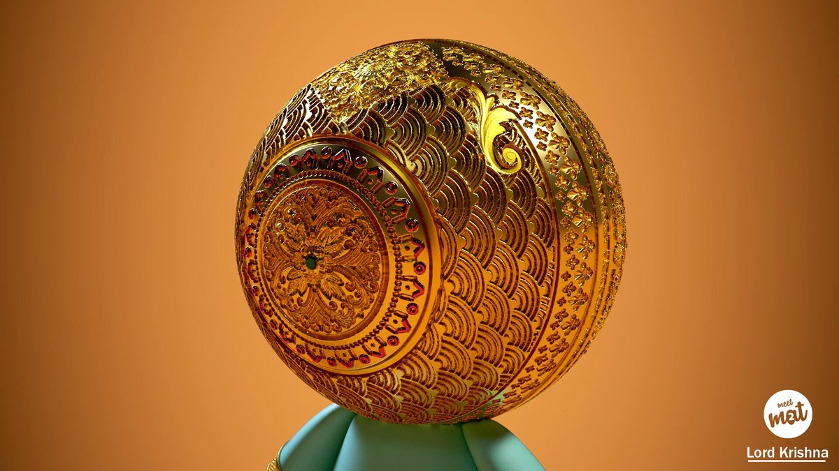 DatlaSasi's tweet photo. This is my entry for the Substance Painter "Meet Mat" contest.

MeetMat2 The Lord Krishna 👑🧉
@Substance3D

 #MeetMAT2 #SubstancePainter #substancemeetmat2 #MeetMAT #meetmat #createwithsubstance #texture #cgi #3dart 
#IACG https://t.co/8vTQcpZxT0