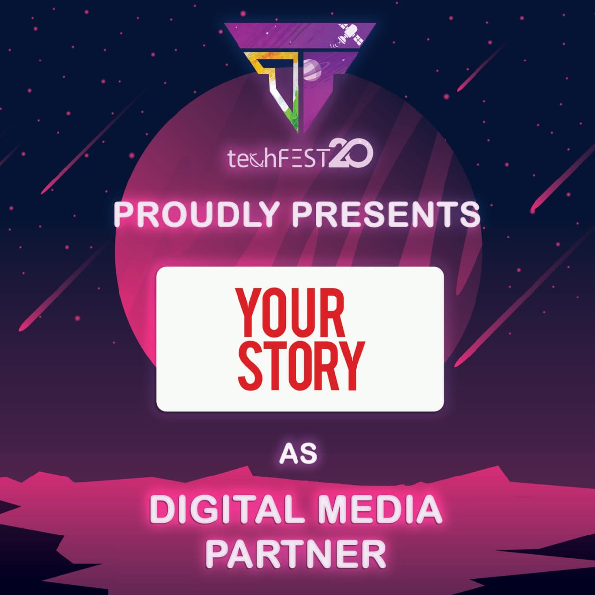 techfestsliet's tweet photo. Presenting our sponsors for techFEST'20 ✨
@YourStoryCo
#techfestsliet #techFEST20 #sliet #yourstory #slietlongowal #sponsorship #sponsors #technicalfest #innovation #students #university #india #partners https://t.co/6tEH6blOeS