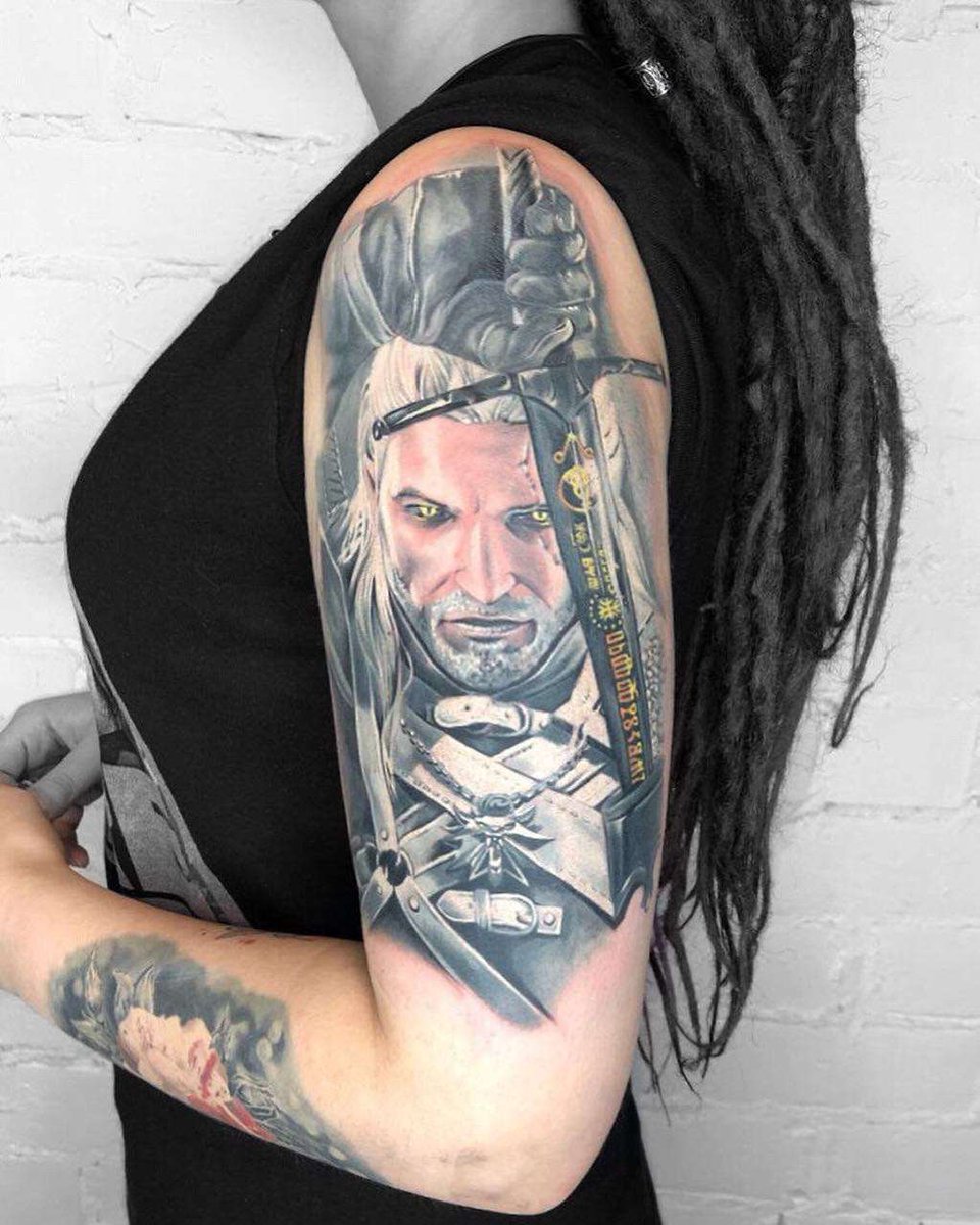 inkbecom's tweet photo. Best work of the day by Tattoo Mania Studio from Moscow, Russia:
https://t.co/mueTG62FdZ
More artworks and signing up for a tattoo:
https://t.co/qnMEWXHuf6

#inkbe #bestofday #witcher #ведьмак #tattoo #arttattoo #тату #татуировка #татуировки #tattoo #татусалон #татумастер https://t.co/L6KRaJ1QRS