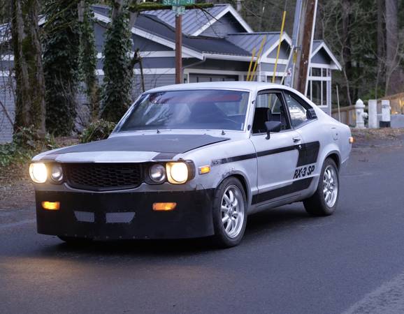 1977 Mazda RX3 SP coupe - wankel rotary (Anaheim / Seattle) $17500 - orangecounty.craigslist.org/cto/d/la-habra…