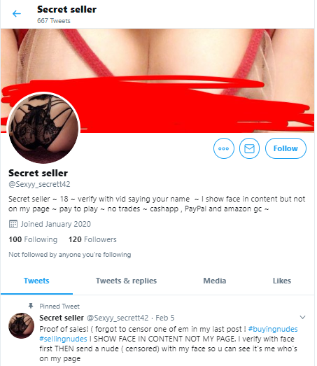 STILL RUNNING! Update: #OnBlast Underaged SCAMMER'S current accounts:-  @sexxysinnner- @Sexy_ssxcret22 => @Sexyy_secrett42Still UNDERAGE, selling (& giving away?) content & scamming; STILL ILLEGAL/WRONG! #RT &  #REPORT HER ACCOUNTS to Twitter CSE:  https://help.twitter.com/forms/cse 