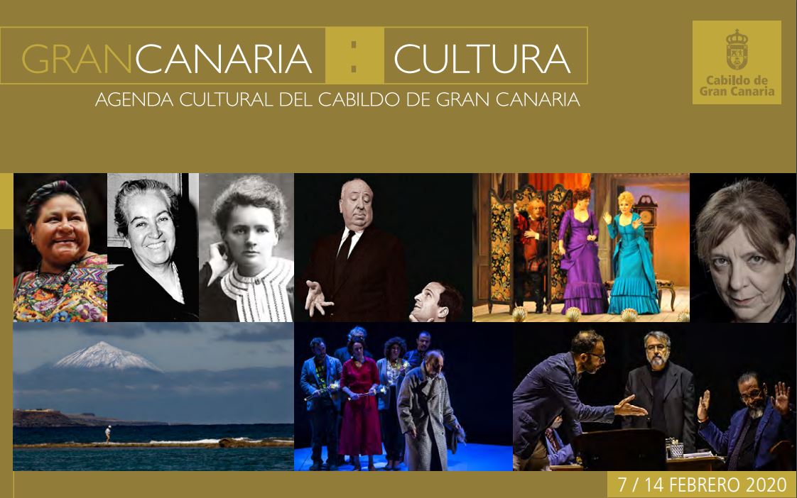 GranCanariaOIAC's tweet photo. 👉Ésta es la #Agenda Cultural del @GranCanariaCab :
📆 Del 7 al 14 de enero de 2020
Toda la información en ▶️ https://t.co/hmc9tOdUMg
#GranCanariaCultura #Museosenfinde https://t.co/Zlqkuua83u