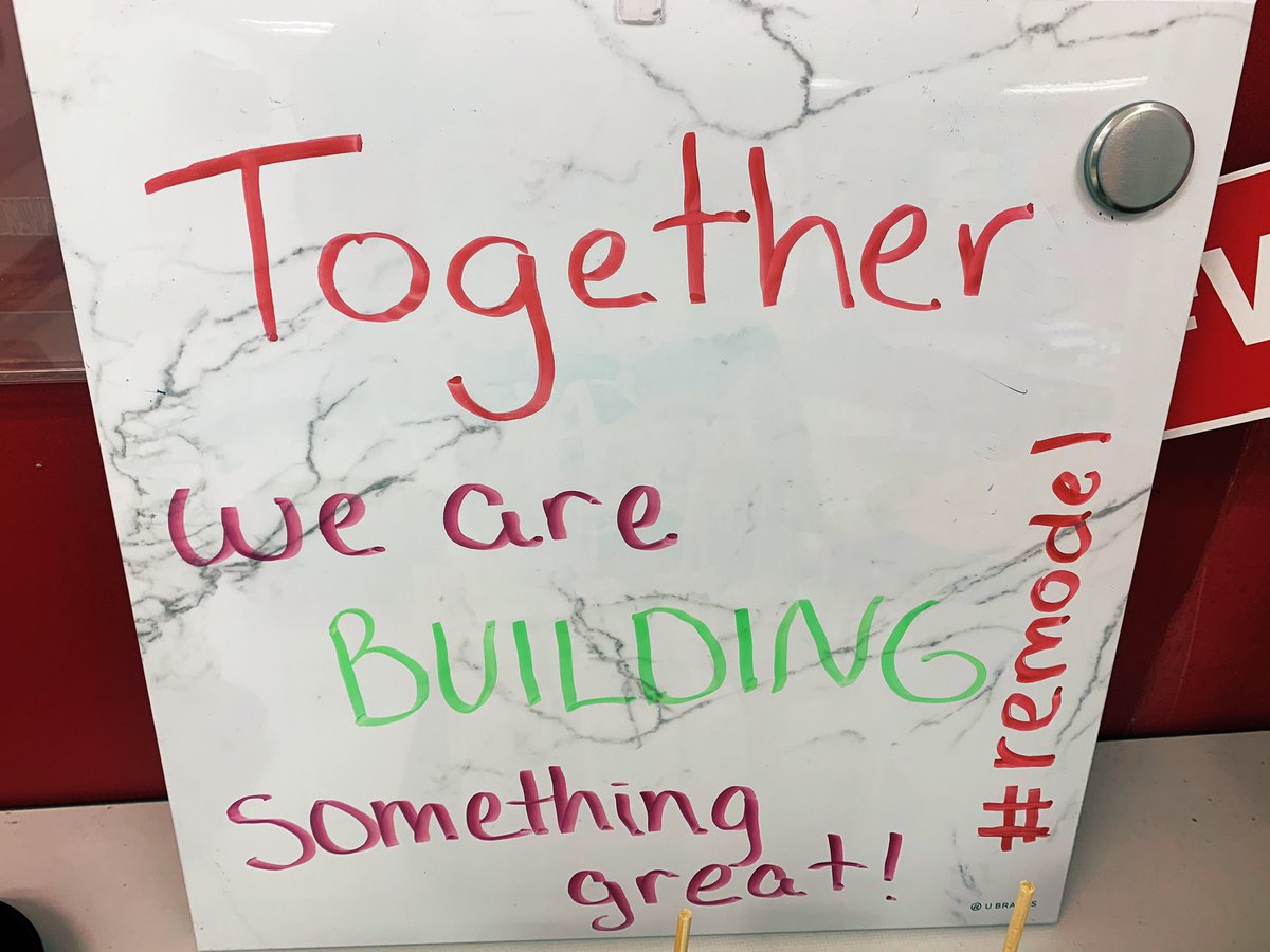 gabby_iossi's tweet photo. We are ending our remodel kick off week with a construction themed party! Thanks Eli for executing this!! Let’s have the best remodel 9️⃣4️⃣3️⃣! 🎯👷‍♀️👷‍♂️🥽🚧🏗🛠🔩🧱 @kialmorrison @amiek2009 @Lisa_Uhlenkamp @KelseySmoot1402 @costend @BHaeusser #TARGET #target https://t.co/B33YNRKeJp