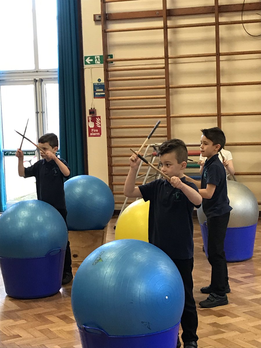 EagleyY3's tweet photo. We have really enjoyed our well-being week. Yoga, meditation and @drumzaloud https://t.co/YfjoDsJLKG
