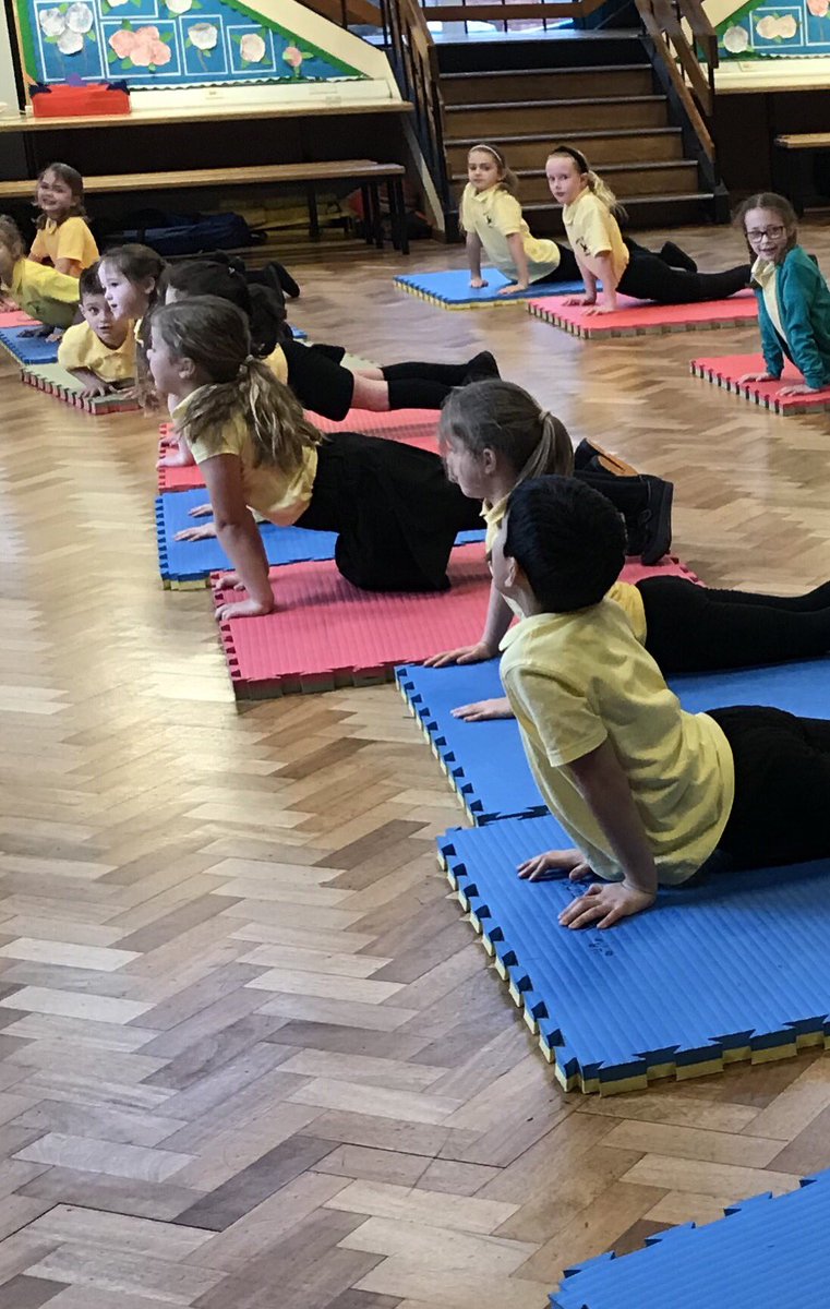 EagleyY3's tweet photo. We have really enjoyed our well-being week. Yoga, meditation and @drumzaloud https://t.co/YfjoDsJLKG