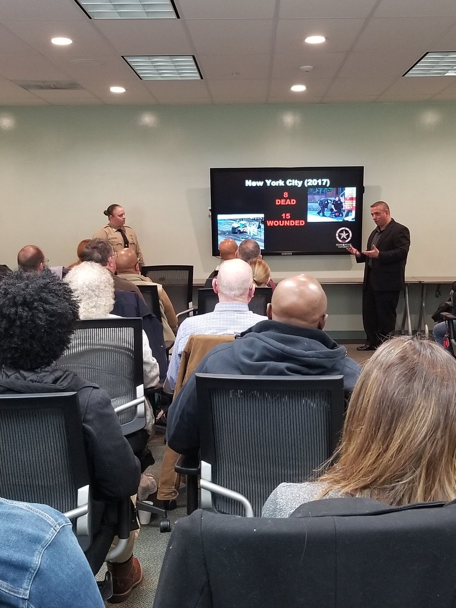 Are you familiar with our free workplace-oriented classes?  Today we are holding CRASE (Active Shooter Response) and Stop The Bleed. Thanks to our <a href="/MDSP/">MD State Police</a> instructors Det. Sgt. West and Cpl. Ruth. See more of what we offer at chesapeakesc.org/wp-content/upl….