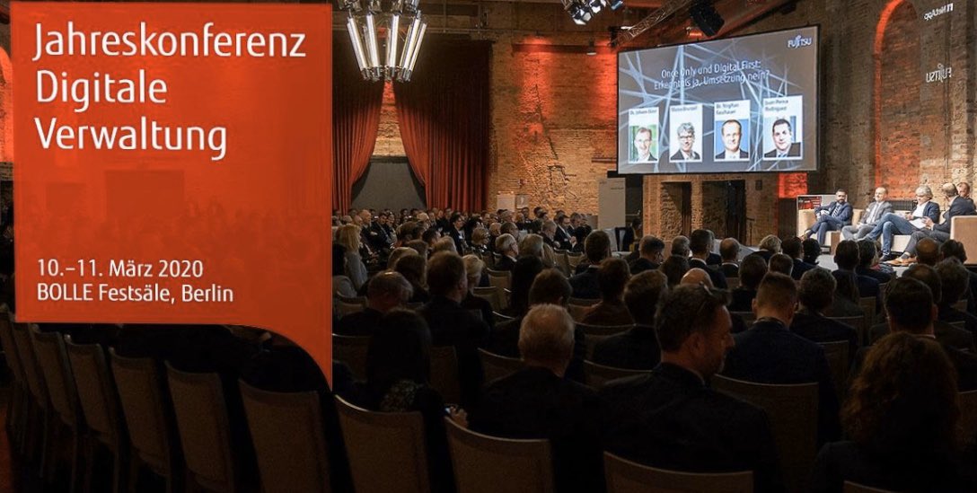 VillhauerRamon's tweet photo. Nur noch knapp 30 Tage und unsere Jahreskonferenz #DigitaleVerwaltung    startet in Berlin. #DigitaleBildung #SmartPolice und #SmartCity - alle Bereiche der öffentlichen Verwaltung sind im Wandel. Gestalten Sie mit! 10.-11. März 2020 #fujitsujk #trustinpublic https://t.co/UfVYfW8Caf