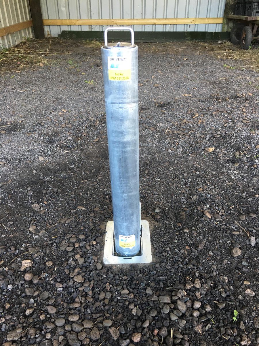 DrivewaySafety's tweet photo. A single post installation in Northwich
with our DSL-D4 galvanised security post.
https://t.co/sA7gavz0vV
Please contact Driveway Safety Ltd on 0161 5312528 or 07763 322529 for a free no obligation quotation.
Please visit our website https://t.co/qJ7Pwz3ryZ
#securityposts https://t.co/tHOt6r988C