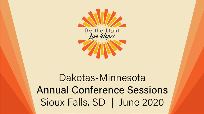DakotasUM's tweet photo. The Dakotas and Minnesota Conferences will celebrate shared ministry together by holding a joint Annual Conference Session in Sioux Falls, South Dakota. It is going to be a jam-packed, joy-filled, inspiring few days! https://t.co/aACfb1uSXX #bethelight #livehope #dumc #ac2020 https://t.co/eKZl5SBz9z