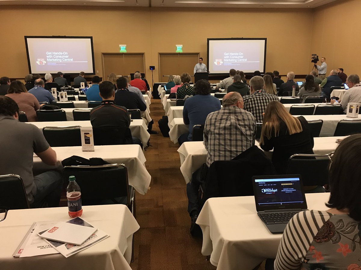 doitbestcorp's tweet photo. All weekend long #DoitBest member-owners have the opportunity to think about their businesses in new ways during our Knowledge Central sessions. https://t.co/KvIqiOGLHq  #DoitBestMarket #Itallhappenshere https://t.co/I8cgTCnKEt