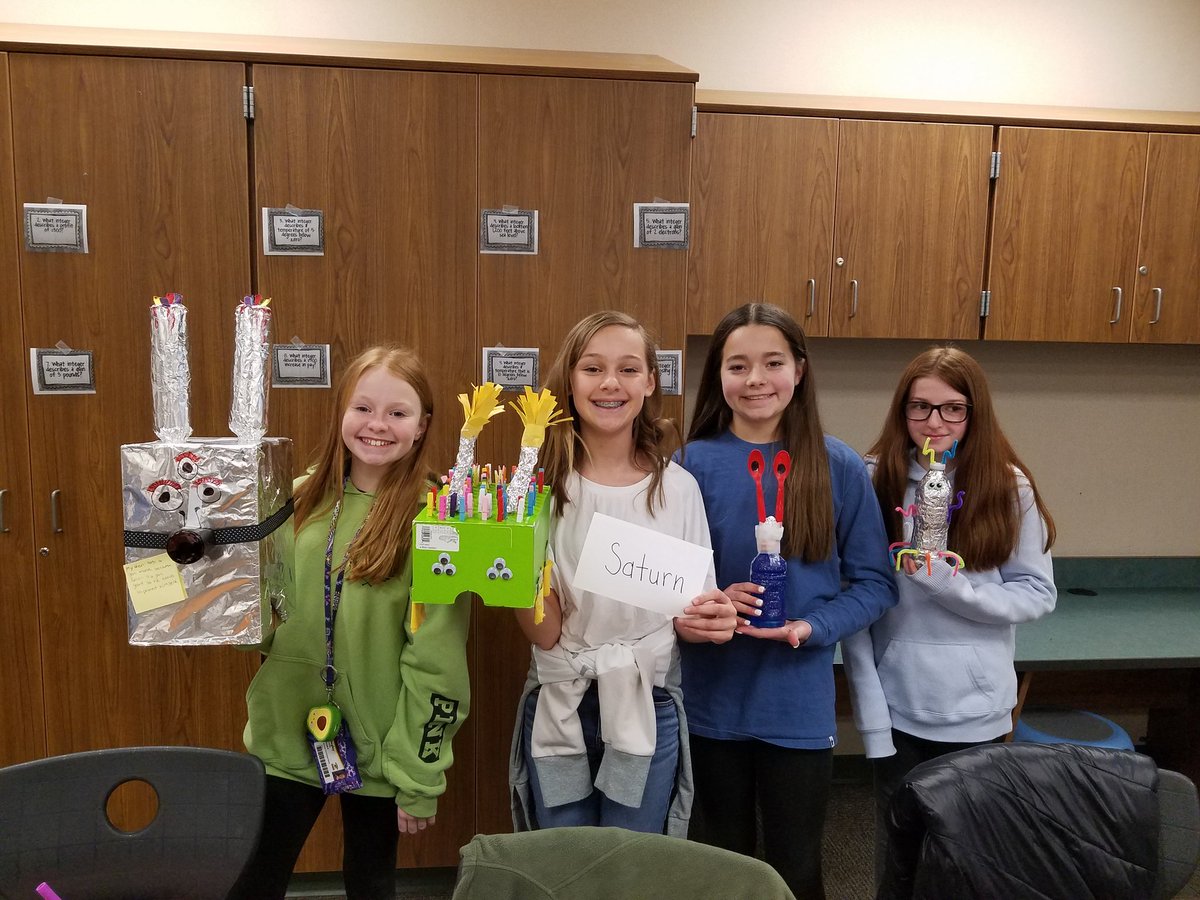 CmclarenC's tweet photo. After researching the planets students designed an alien with special adaptations to be able to survive the harsh conditions on their planet. https://t.co/jVKbhPceej