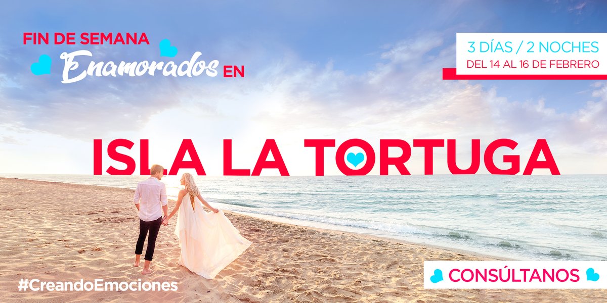 Disfruta de la Isla durante 3 días y 2 noches ¿Que esperas? Del 14 al 16 de Febrero💕
¡Consúltanos!📲😎🏝