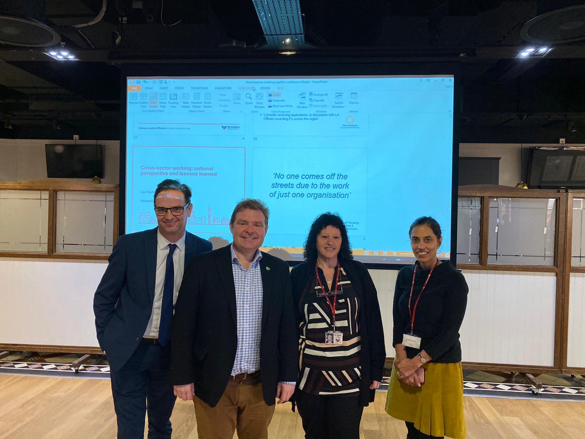 tridentgrp's tweet photo. David Watson from #TridentReach's Homeless Services has been spending the day with multi-agency partners who came together to talk about #BrumHomelessness. A joined up approach to tackle homelessness will see us reaching our targets of ending homelessness within the City. https://t.co/CvIJoJbfVz