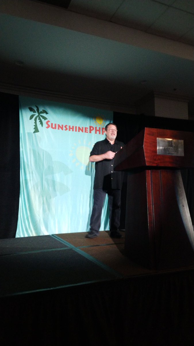 iansltx's tweet image. It&apos;s @CalEvans time! #sunphp20