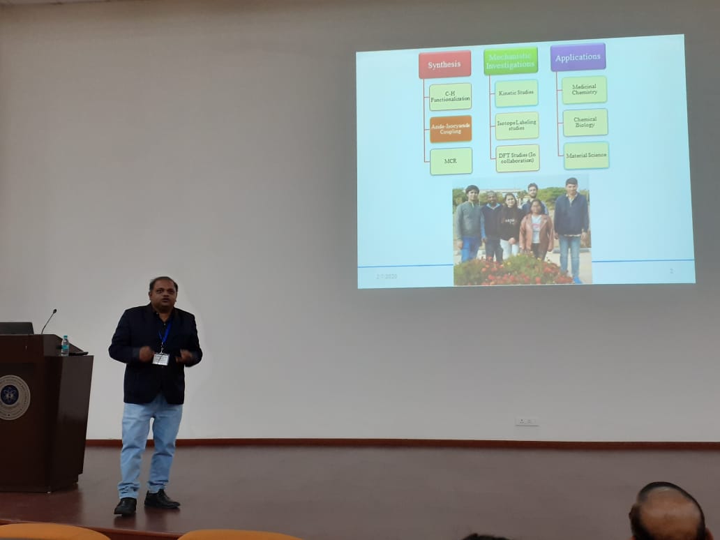 Enjoyed delivering talk at #iiserbhopal in interactions 2020.