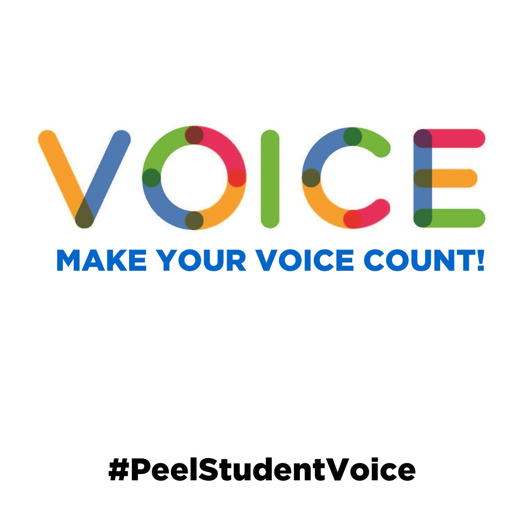 Listen up, high school fam! It's time to elect your student trustees for the 2020-21 school year. Interested in running for the elections? Connect with your school principal for more info. #PeelStudentVoice

Learn more: peelschools.org/studenttrustees