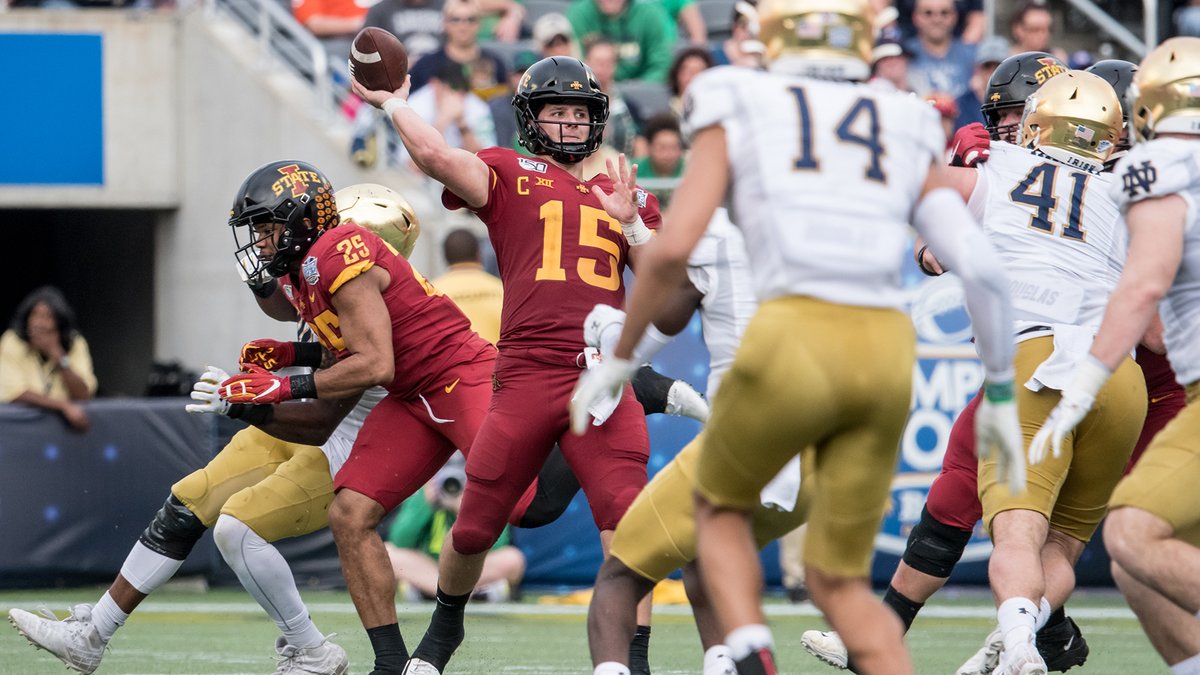 NCAA Active Career Leaders

Passing Yards Per Game
1. Brock Purdy, 271.0

Passing Efficiency (500 att.)
2. Brock Purdy, 157.03

🌪️🚨🌪️