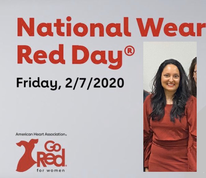 iamritu's tweet photo. It’s #NationalWearRedDay 

I’m wearing Red to raise awareness that Women’s Heart Disease is the number one killer of women 

I’m wearing Red to promote that we need more research on women and cardiovascular disease 

With my brillant @PittHealthSci med students
#GoRedForWomen https://t.co/8i1tpnam6S