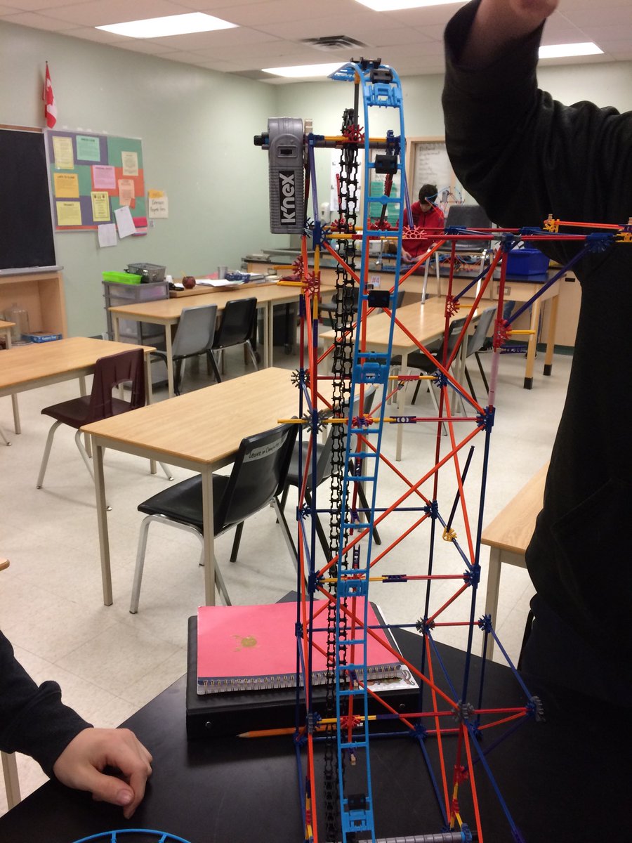 Collaboration by <a href="/GravenhurstHS/">GHS</a> students to be roller coaster engineers. #authenticandfun #ghsproud