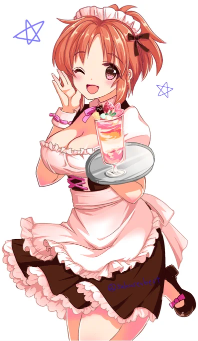 「プロデューサーさん、召し上がりませんか?」 #安部菜々 